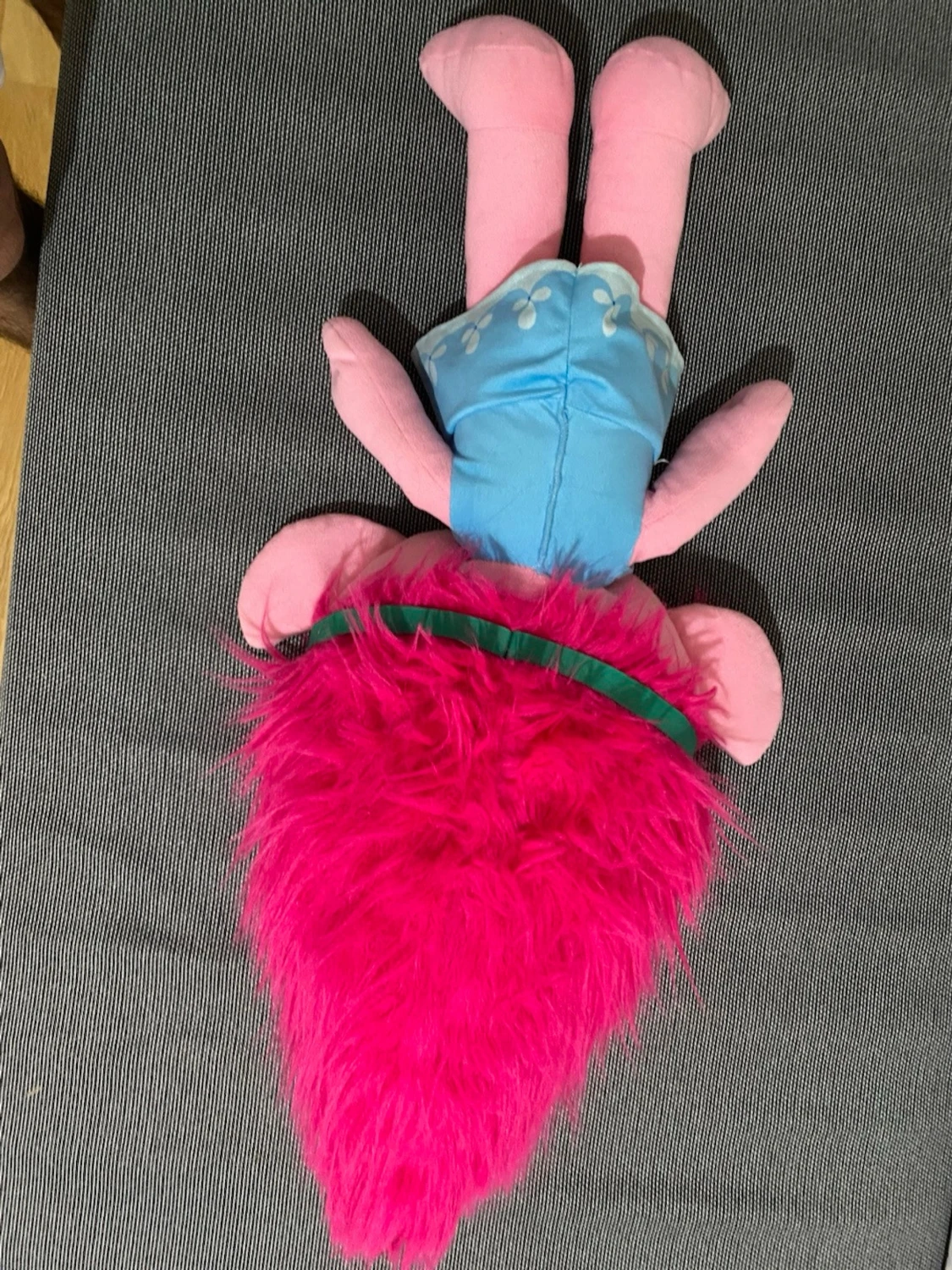 Blå väst till Trolls Poppy mjukisdocka - 1