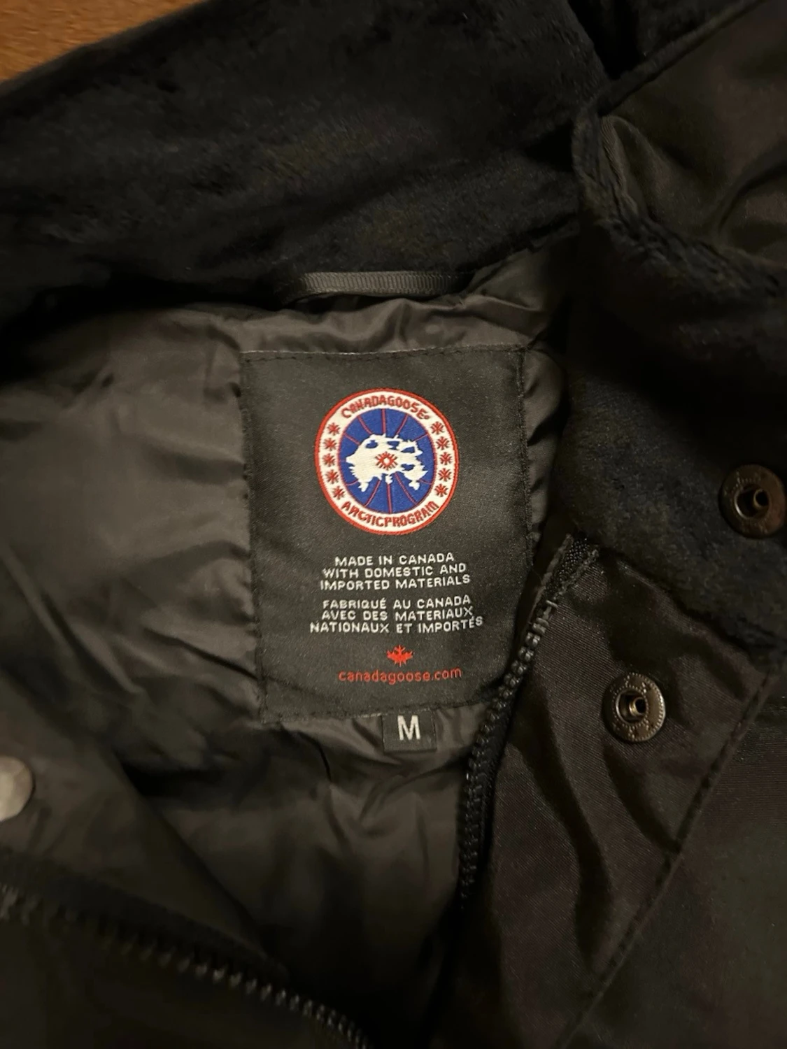 Svart dunväst från Canada Goose M - 3