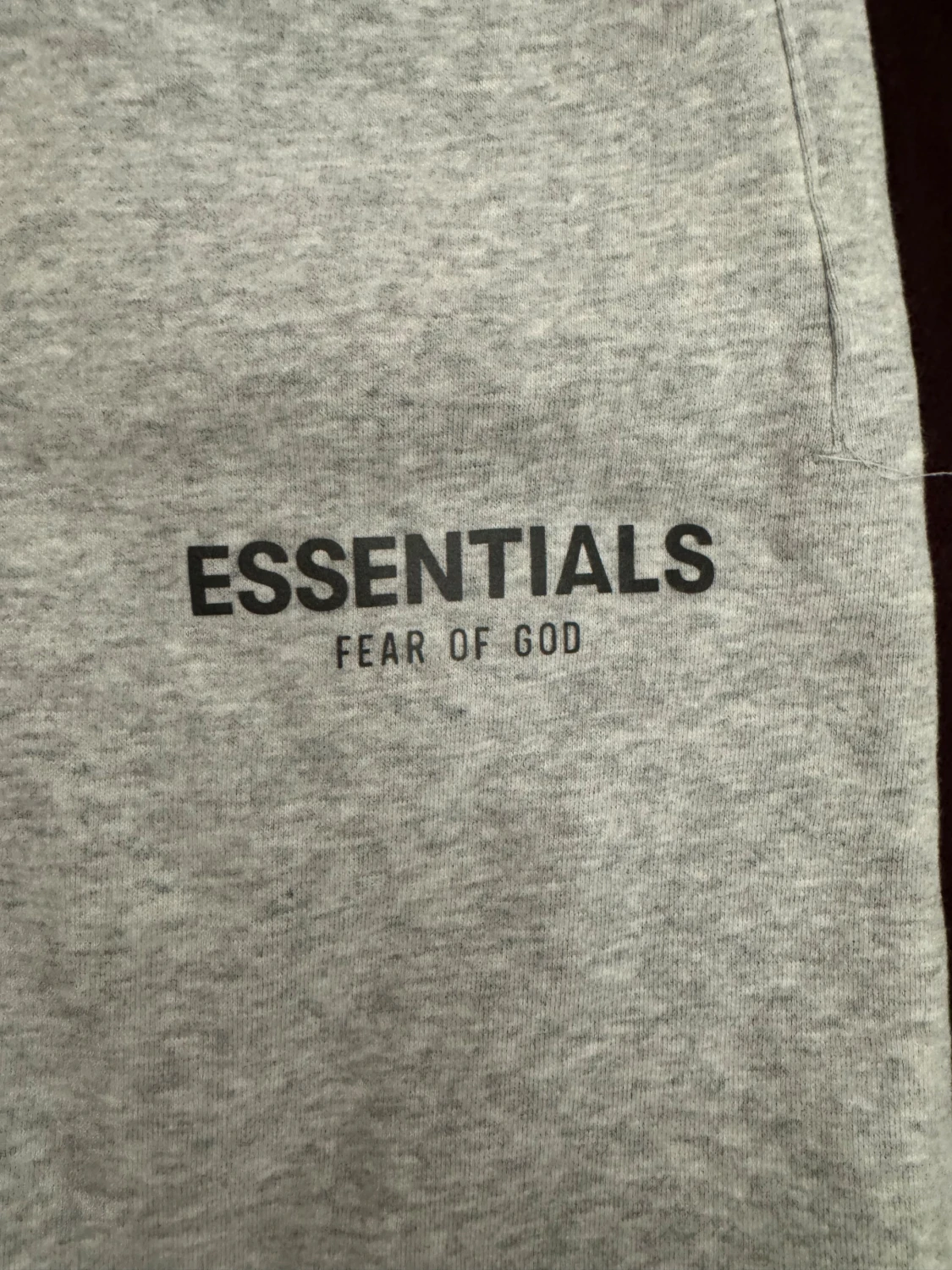 Grå Essentials Fear of God shorts - 2