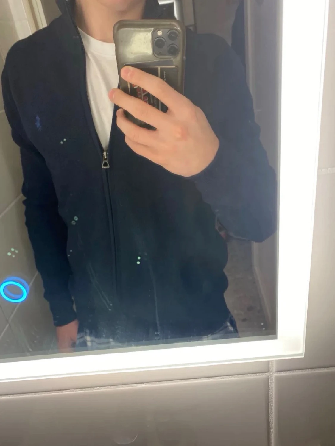 Mörkblå kofta från Polo Ralph Lauren