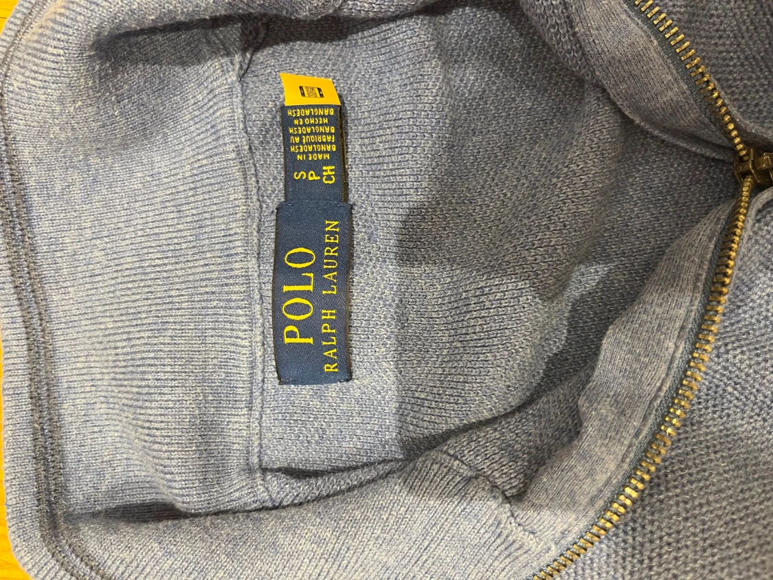 Blå stickad tröja Polo Ralph Lauren - 1