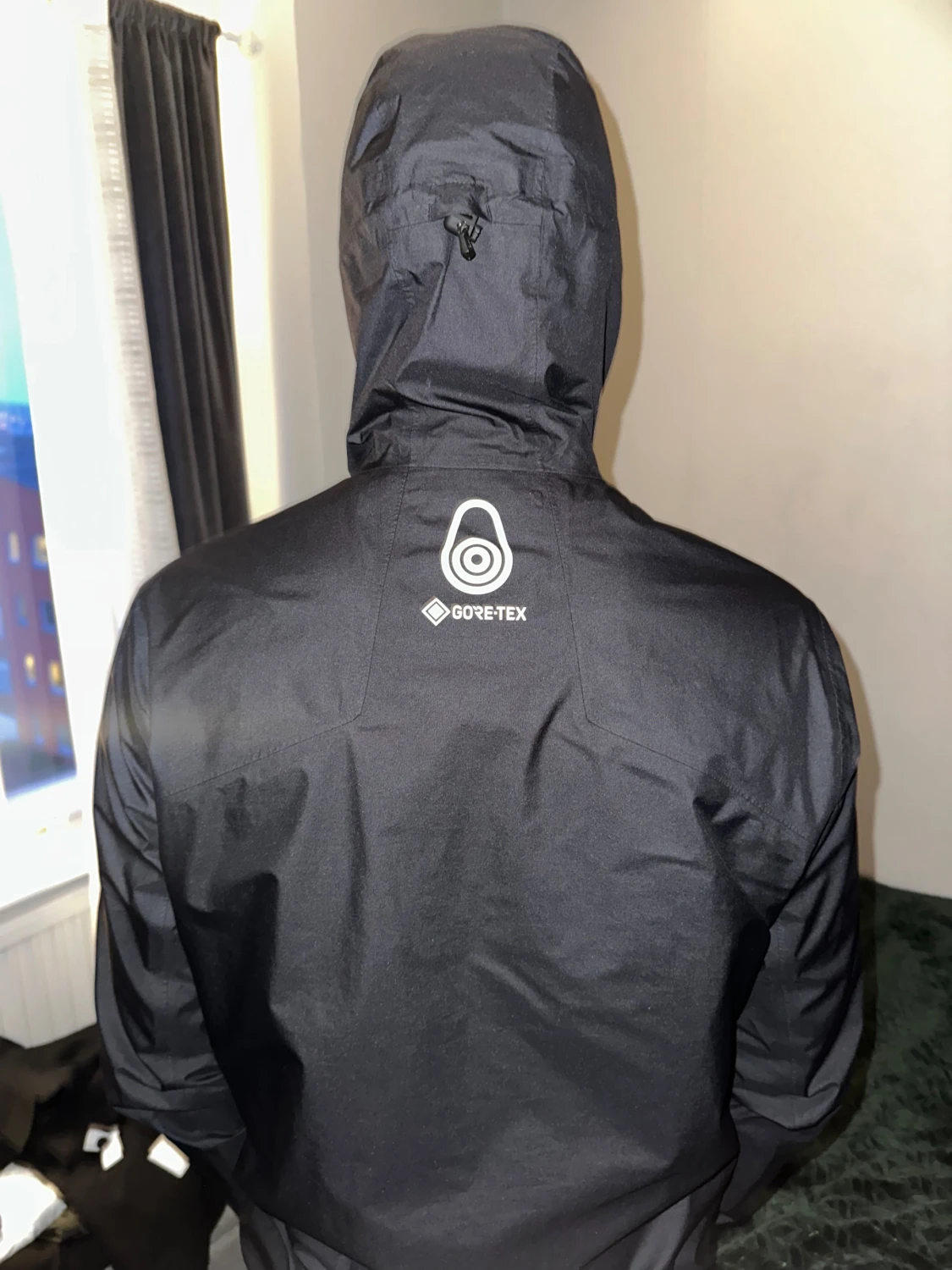 Svart Sail Racing Gore-Tex vindjacka - 1