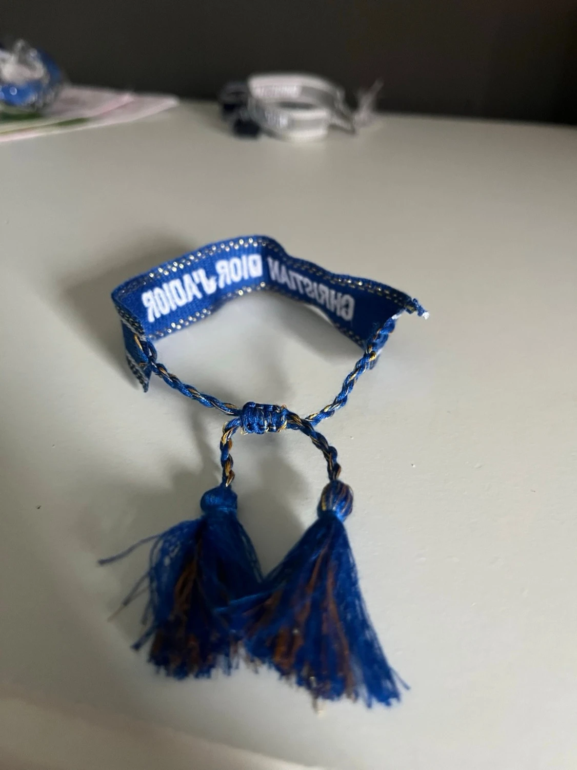 Blått Christian Dior armband - 1