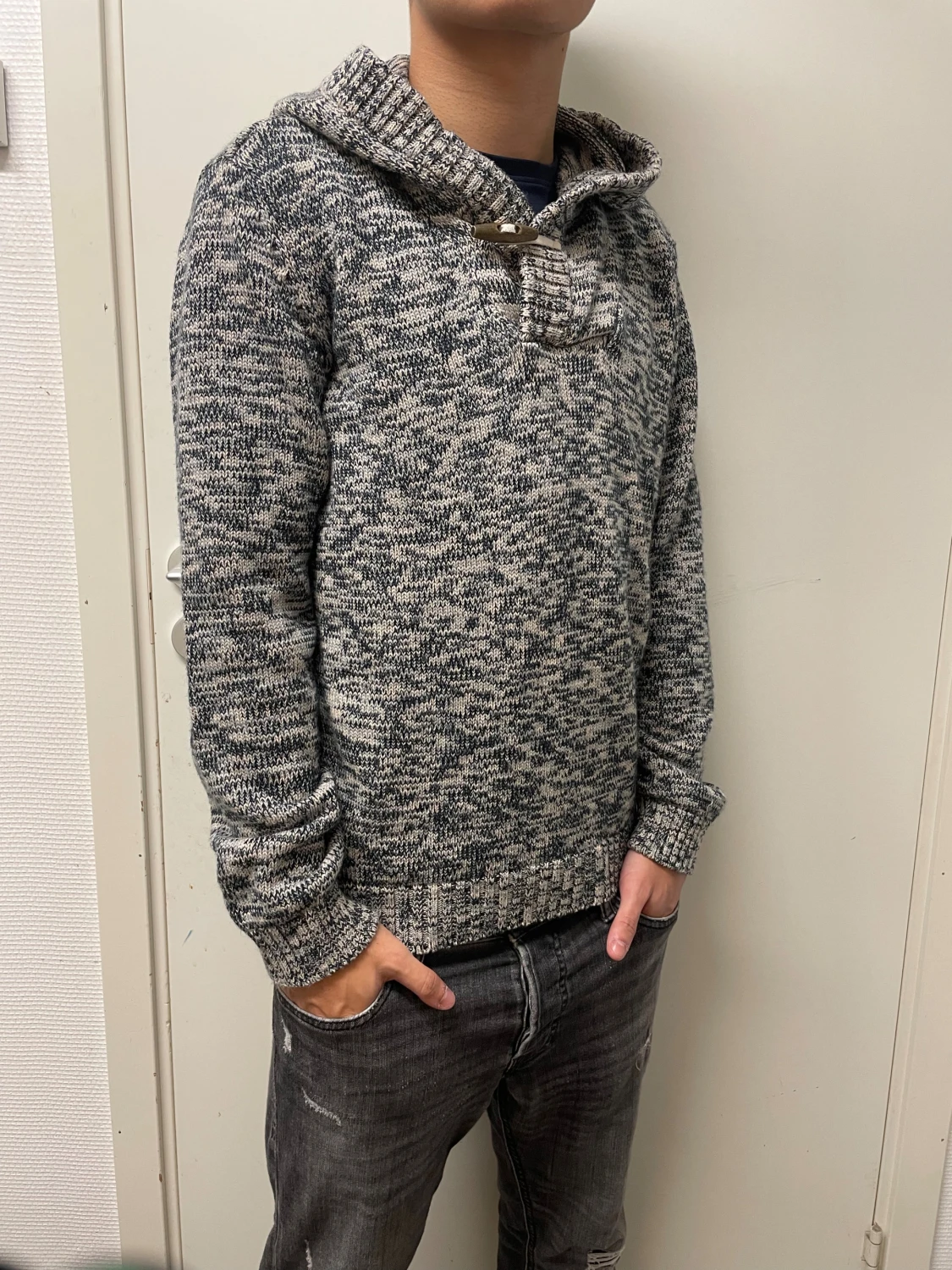 Stickad hoodie från Tom Tailor - 2