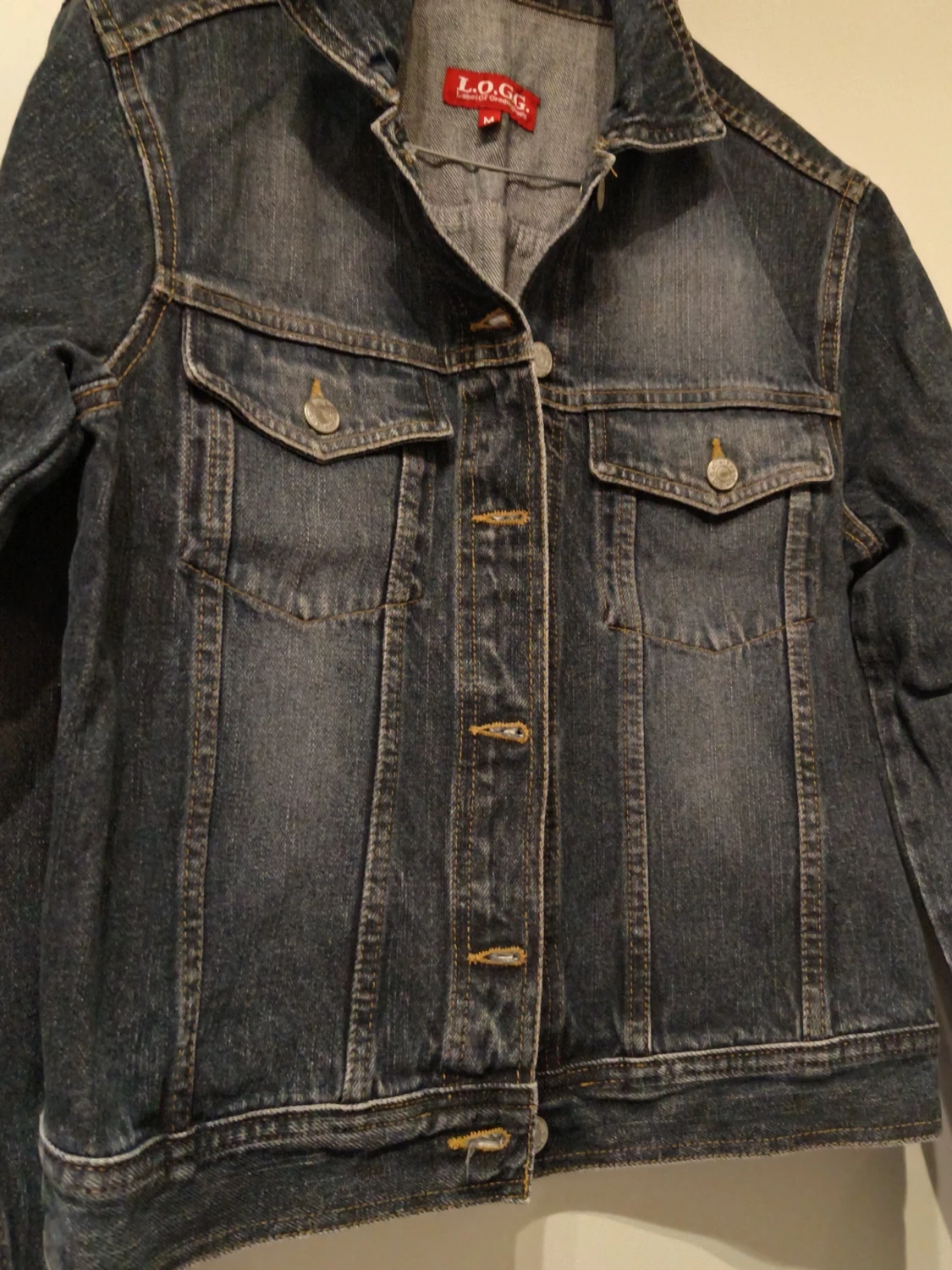 Broderad jeansjacka från L.O.G.G. - 2