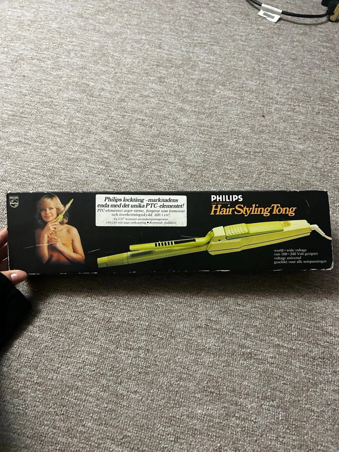 Philips Hairstyling tong / locktång 