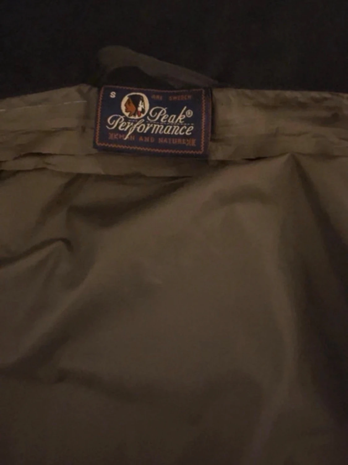 Svart vindjacka Peak Performance S - 3