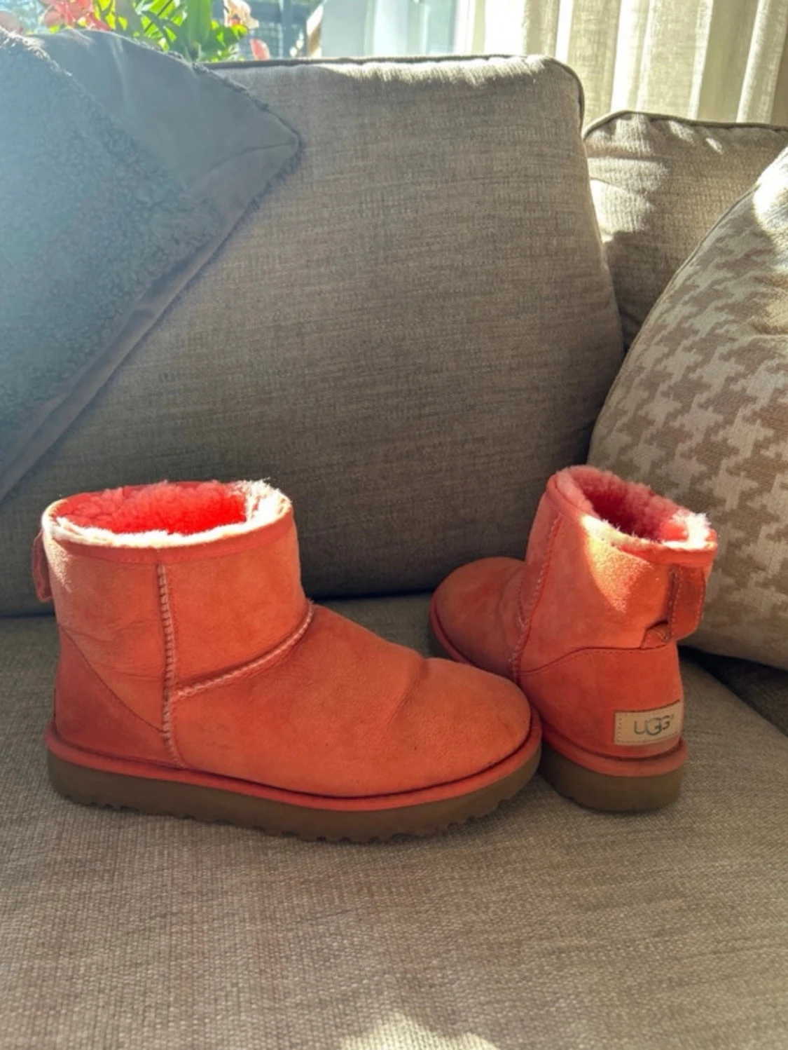 Corall UGG boots med pälsfoder