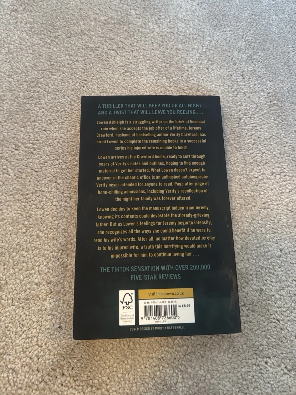 Verity - Colleen Hoover - 1