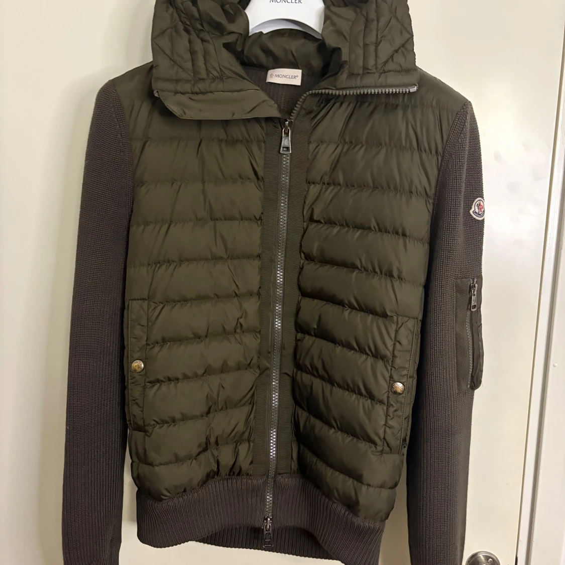 Moncler Cardigan Khaki
