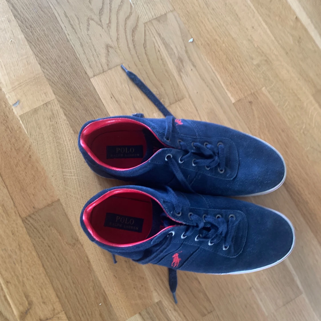 Blå mockasneakers från Polo Ralph Lauren - 1