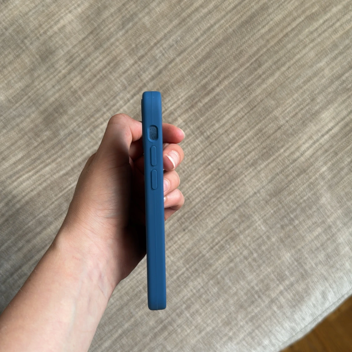 Blått Apple iPhone-skal i silikon - 2