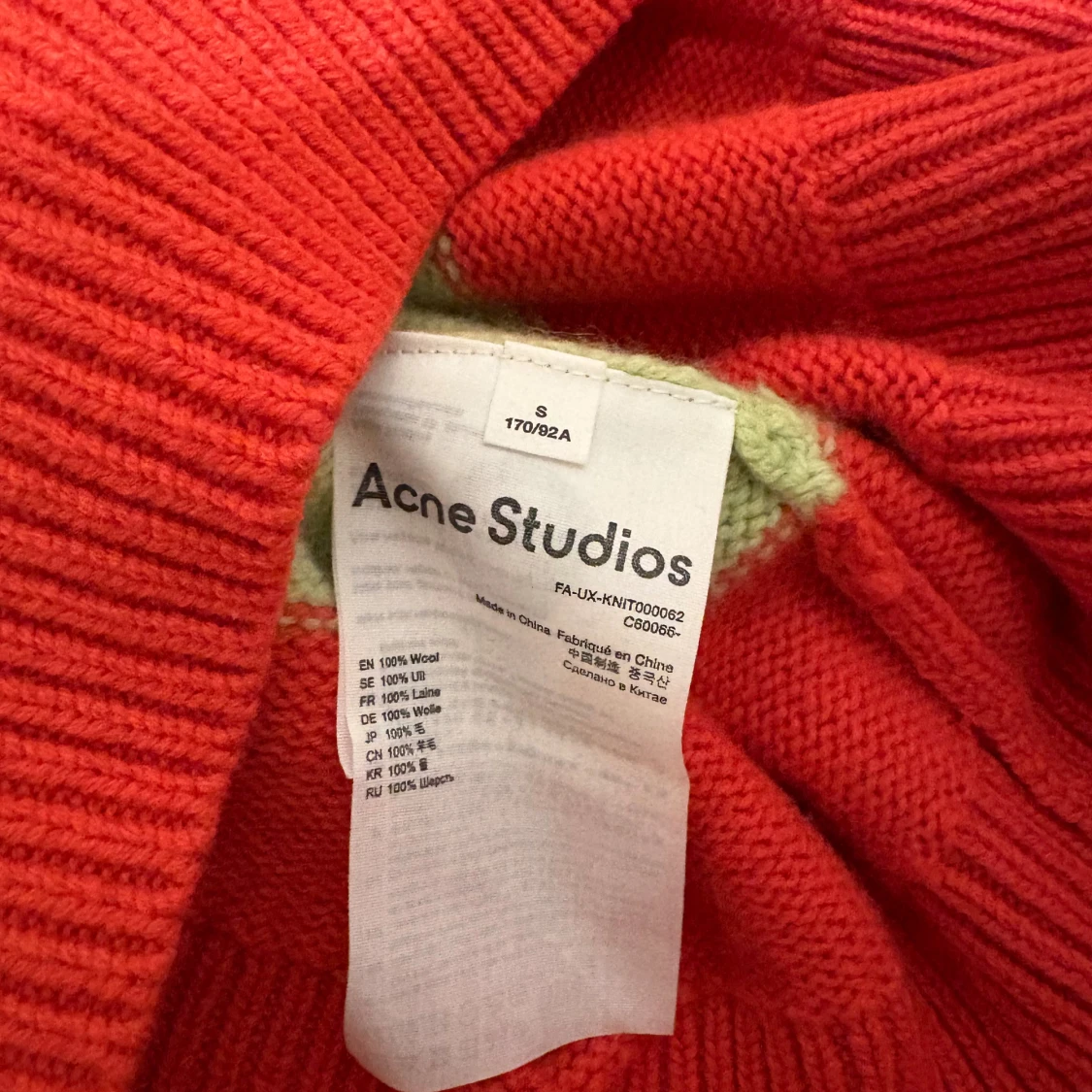 Stickad Acne studios tröja - 3