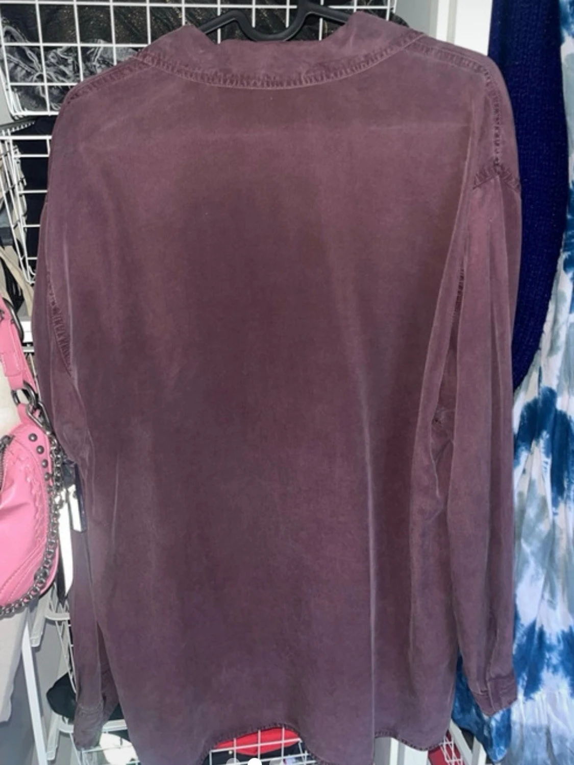 Mörklila skjorta från Marina Sport - 1