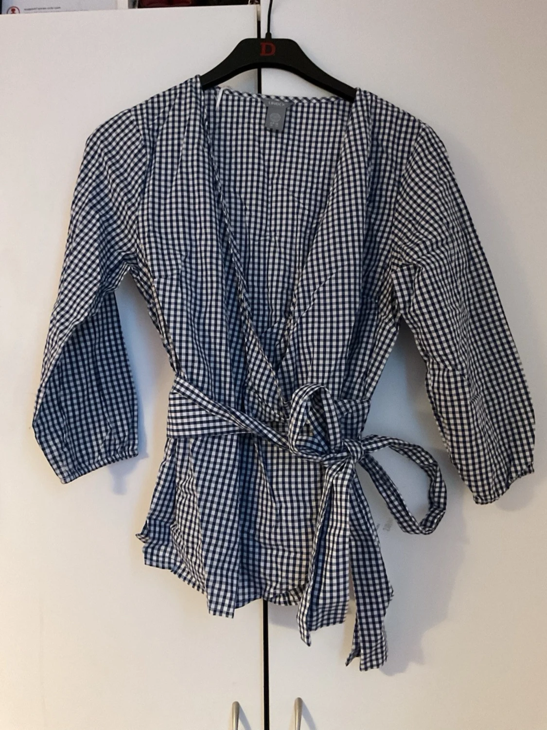 Rutig blus från Lindex 