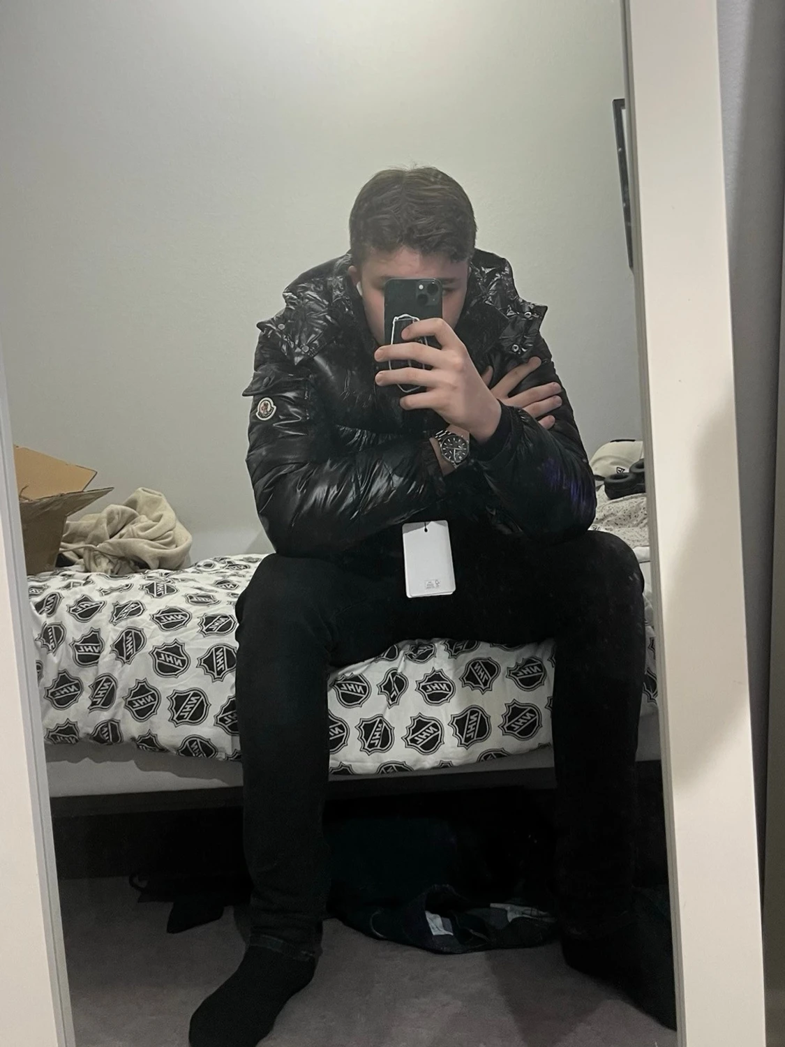 Svart moncler Maya - 5