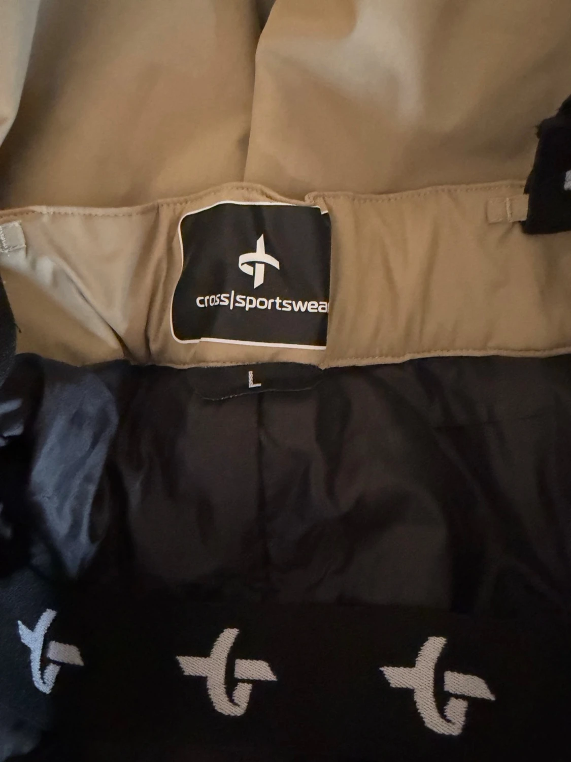 Beige skidbyxor från Cross Sportswear - 2