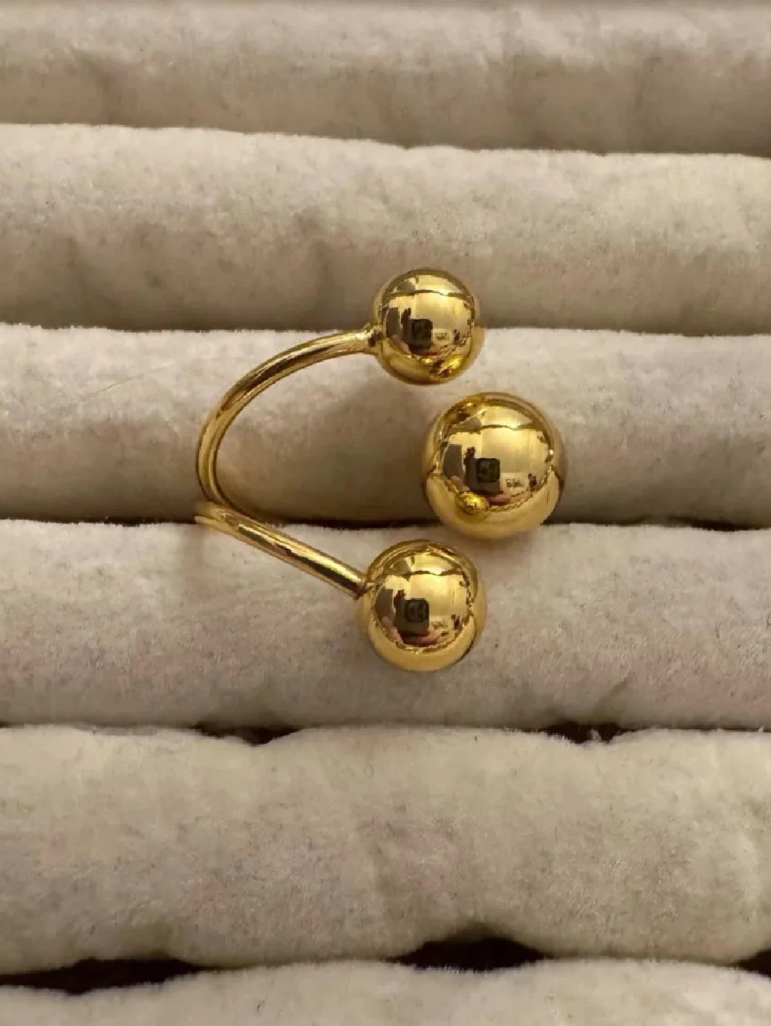 Rostfritt stål ring 