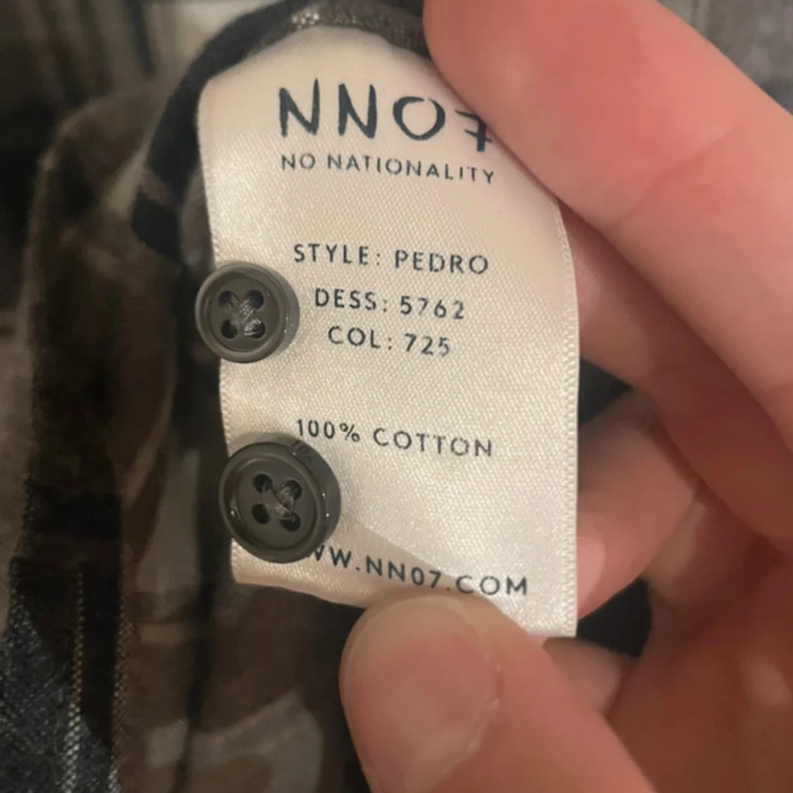 Rutig skjorta från NN07 Pedro - 2