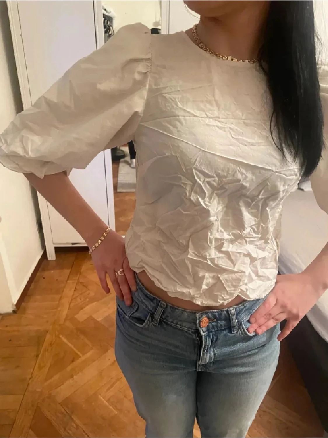 Blus med rosetter❤️ - 2