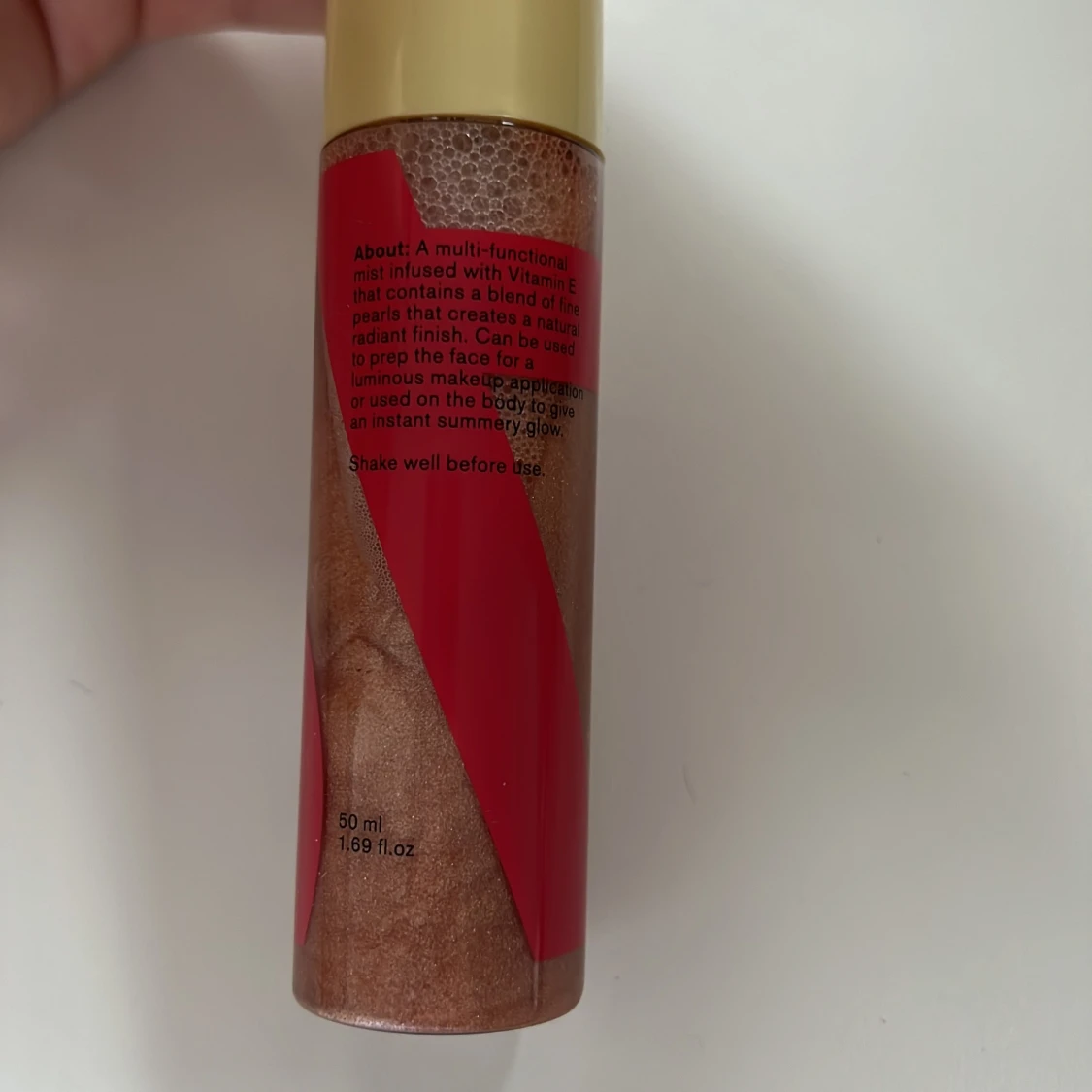 BeautyAct By Kicks Radiant Shimmer Spray Pink - 2