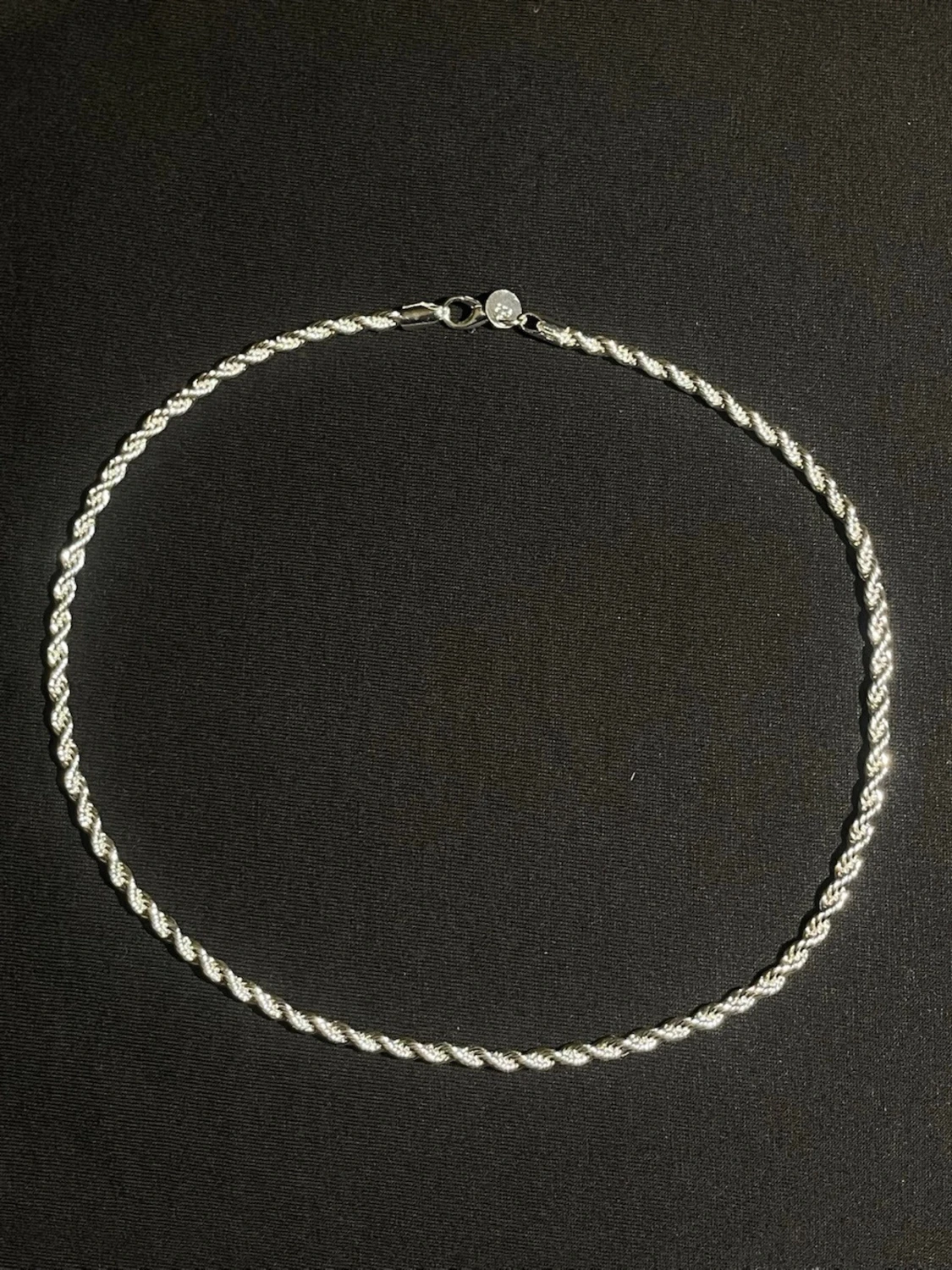 2-pack 925 Silverpläterade Rephalsband – Unisex 16–24 - 3