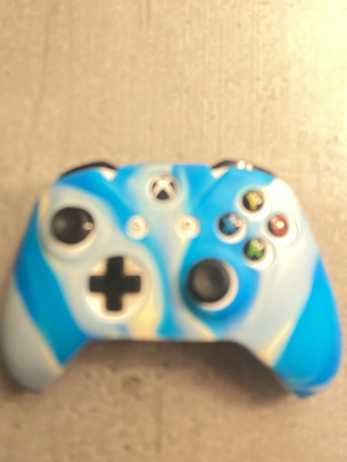 Blått skal till Xbox One-kontroll (ENDAST skal) - 1