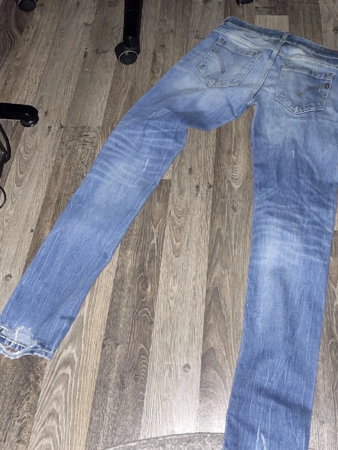 Blå dondup jeans
