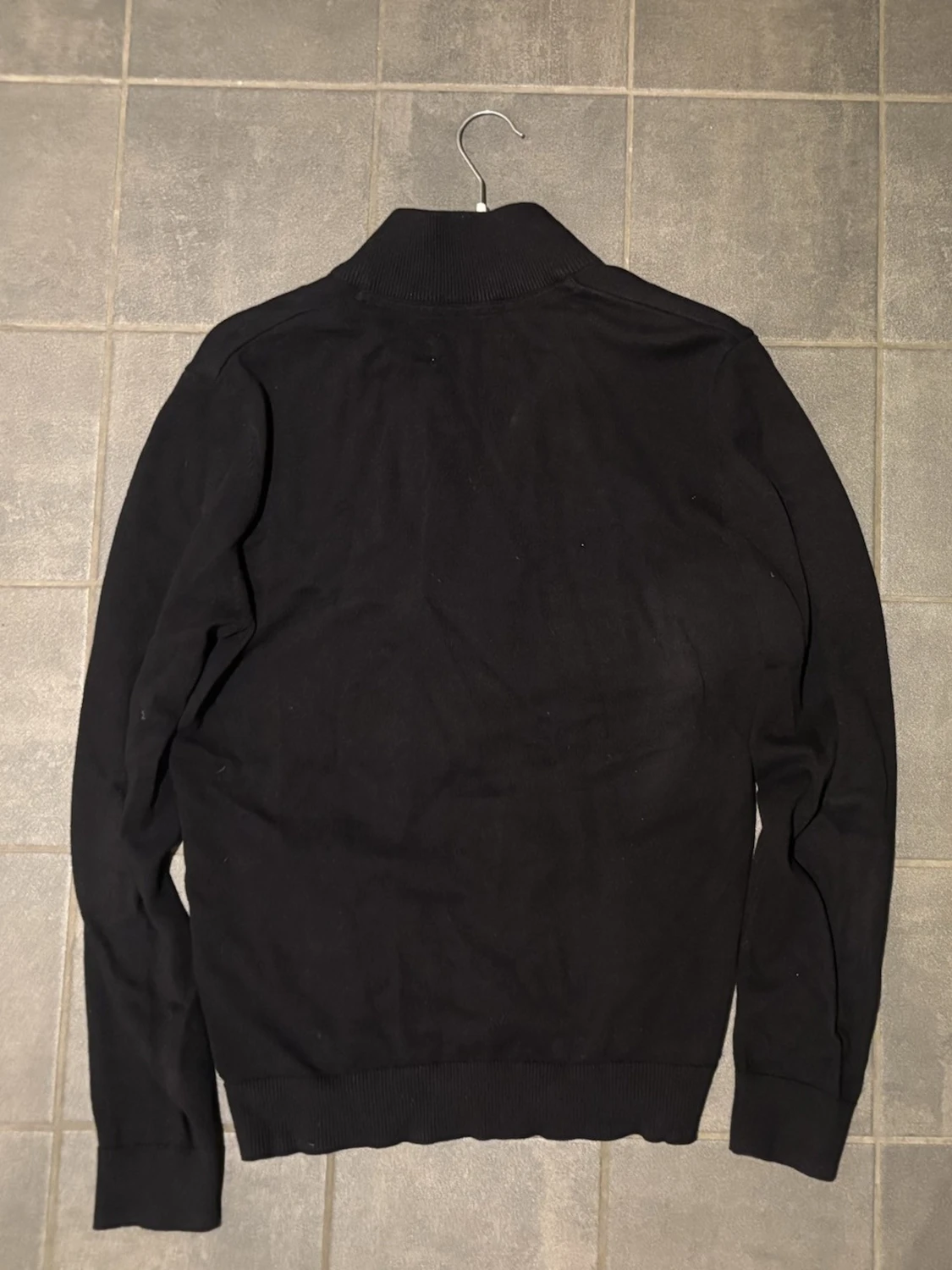 Svart kofta med dragkedja från Pier One - 1