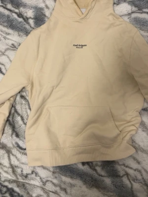 Axel Arigato Hoodie - Säljer denna arigato hoodie i fint skick utöver de fläckarna som knappt syns vid användning (se sista slide) och de försvinner i tvätt. storlek XS.