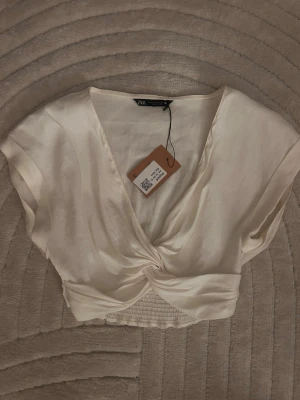 Kort festopp - Supersnygg kort topp från Zara💕 köpt från Sellpy men aldrig använd utav mig 