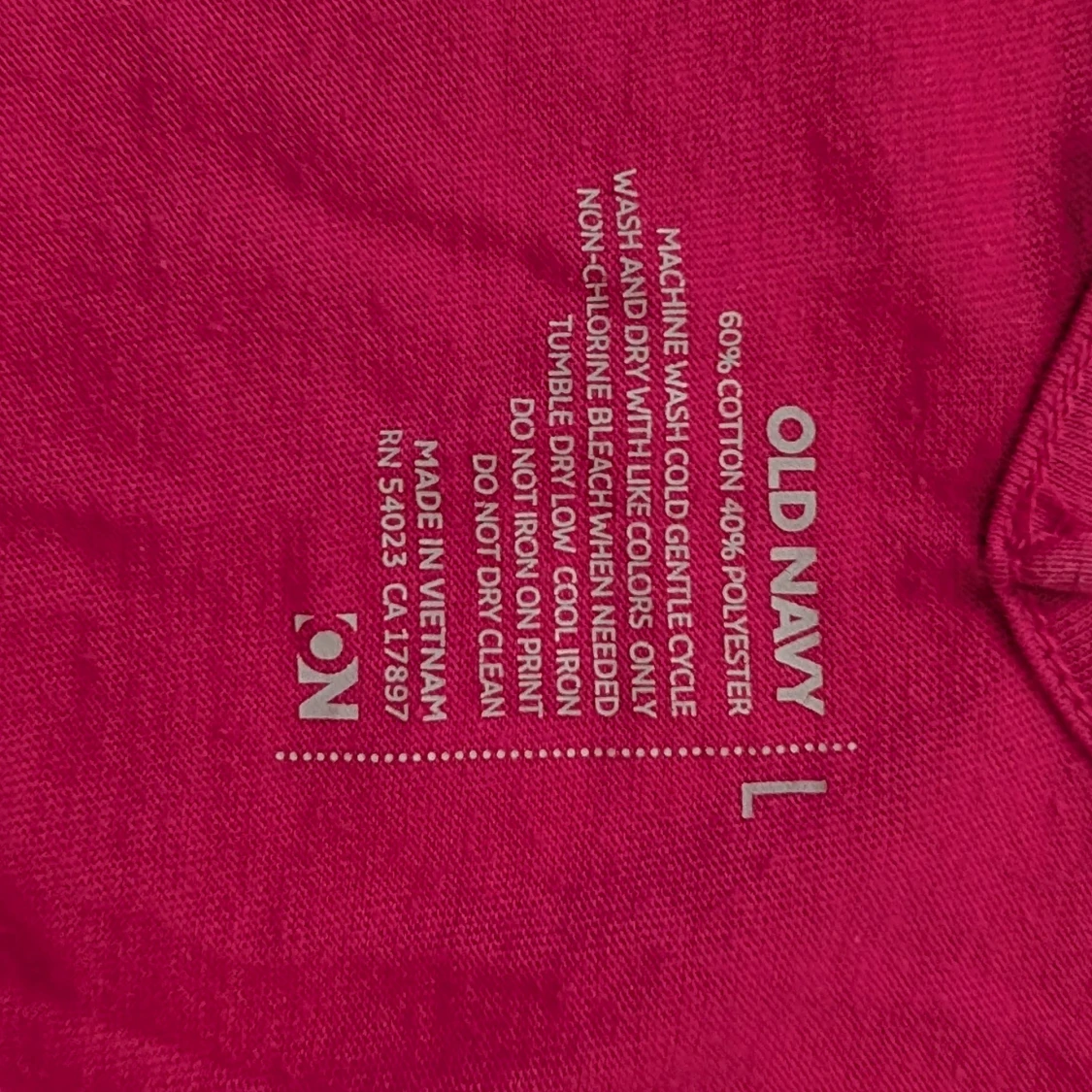 Ceriserosa v-ringad topp Old Navy - 4