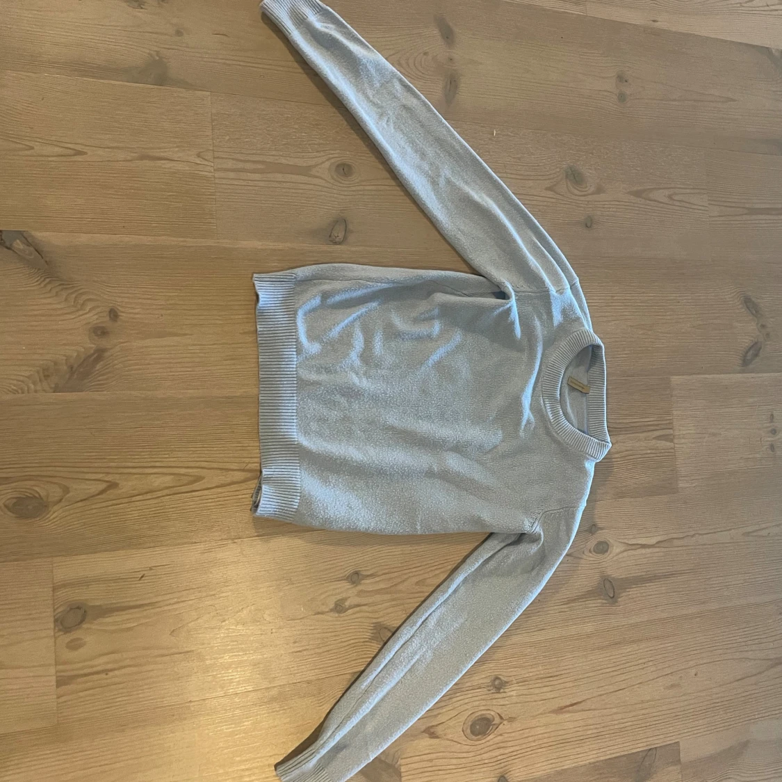 Ljusblå stickad tröja Soyaconcept - 1