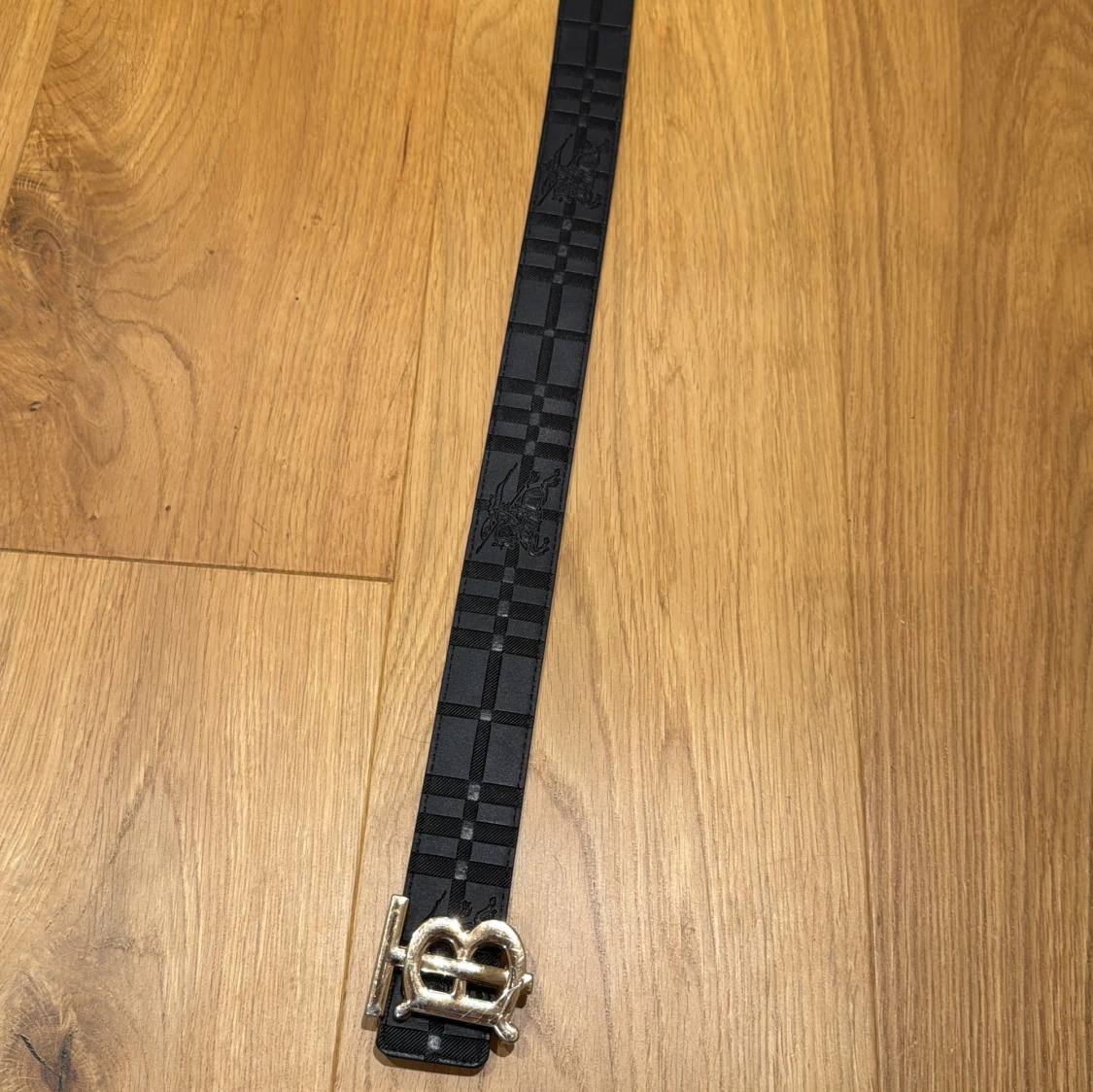 Burberry bälte med rutigt mönster - 1