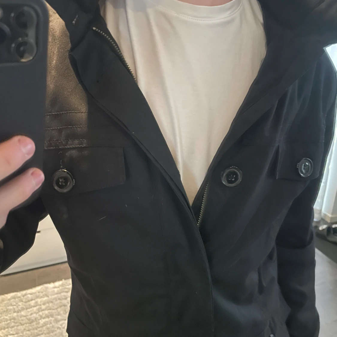 Svart fieldjacket från BZR - 1