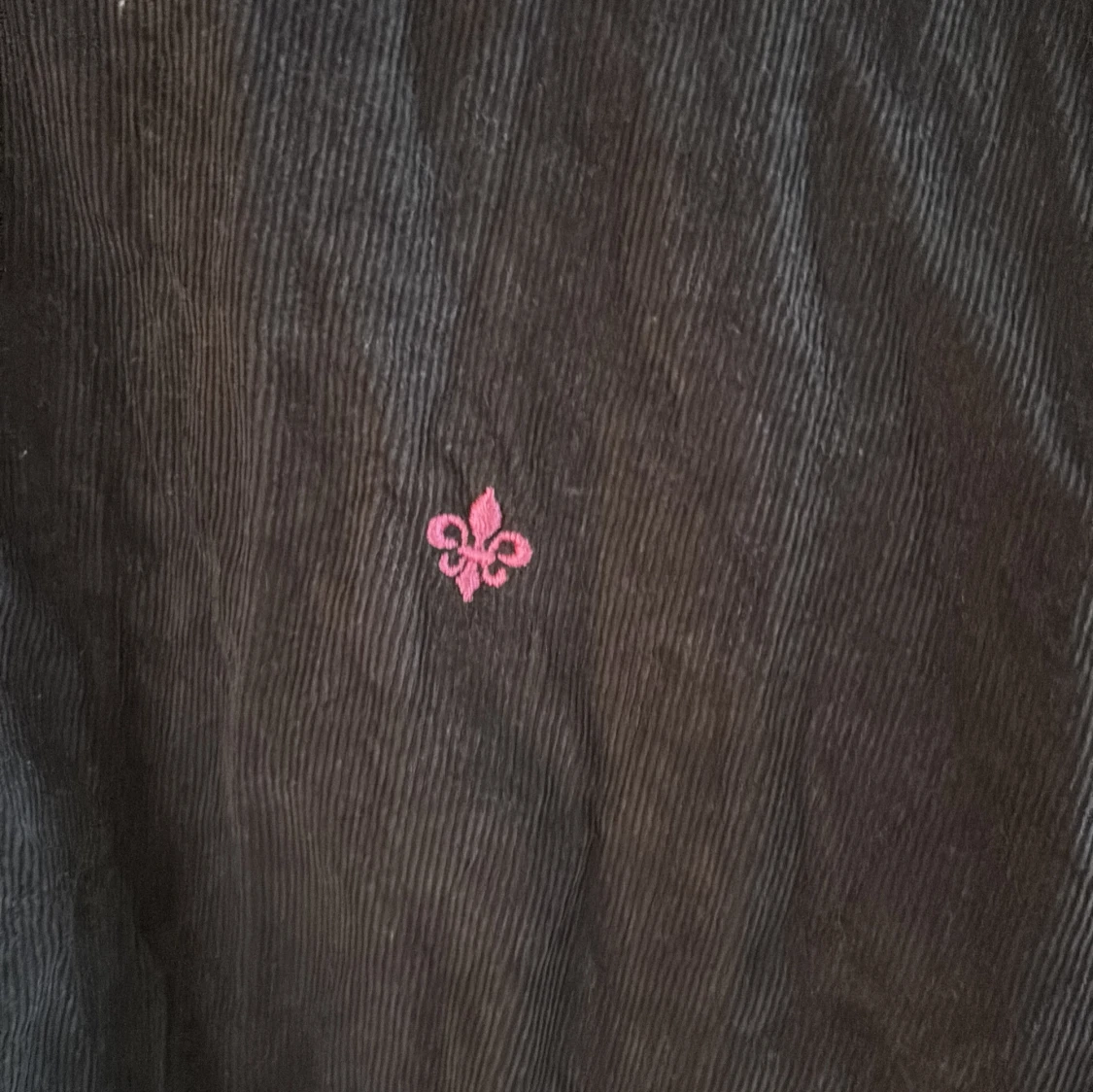 Mörkbrun manchesterskjorta Morris L - 1