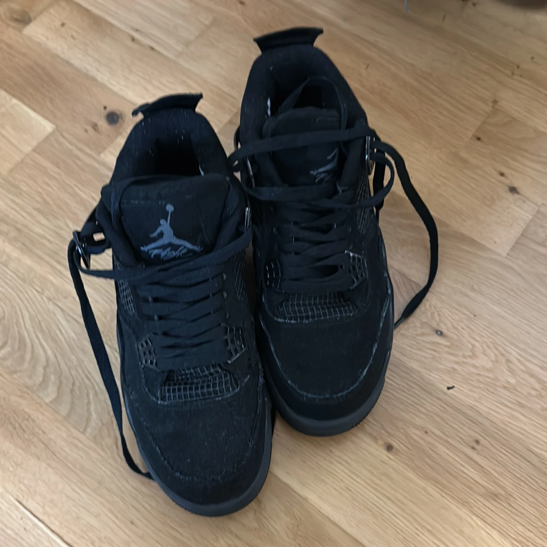 Svarta Nike Air Jordan 4 sneakers - 3