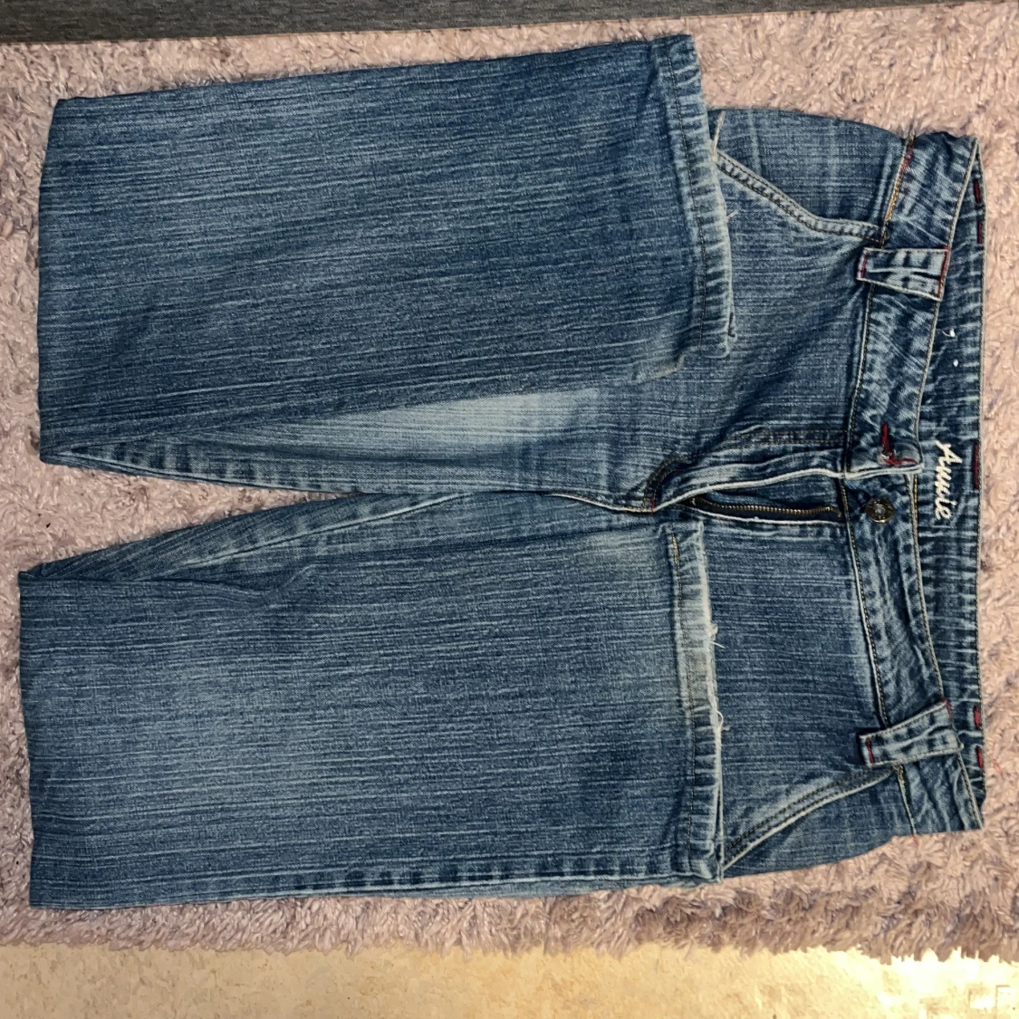 Blå bootcut jeans från Salsa  - 3