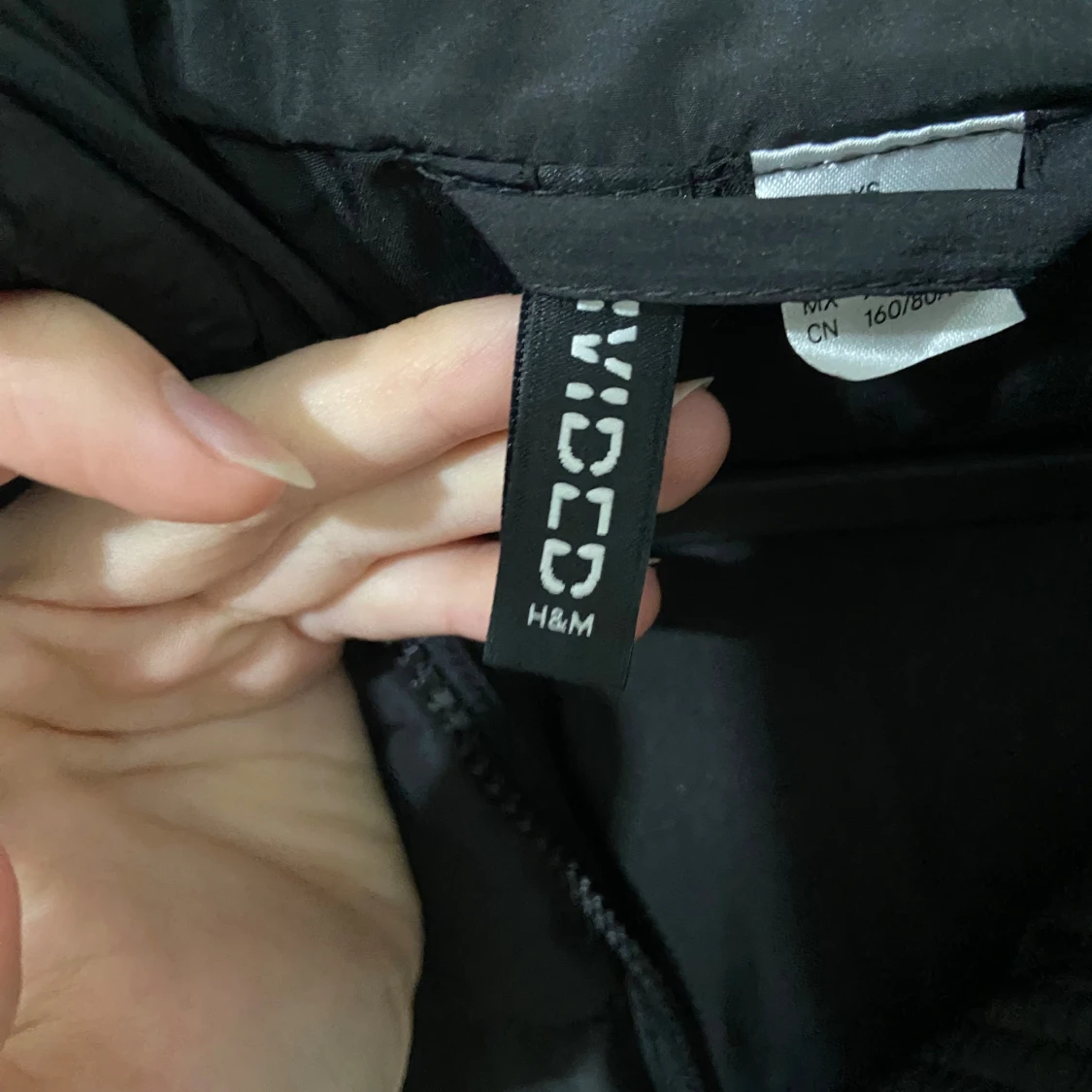 Svart lång pufferjacka H&M Divided XS - 2