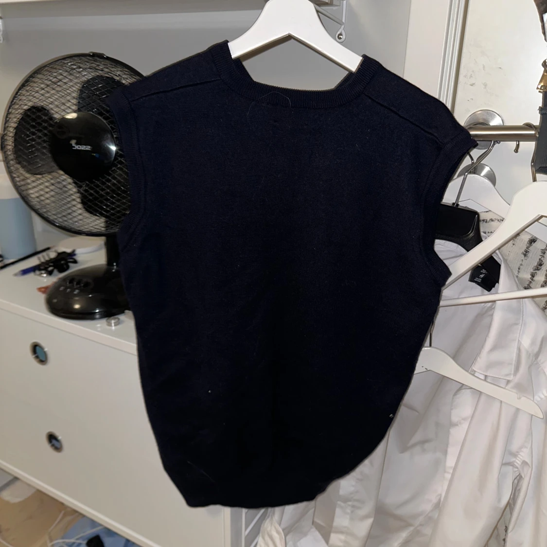 Mörkblå ullväst från Wolsey  - 1