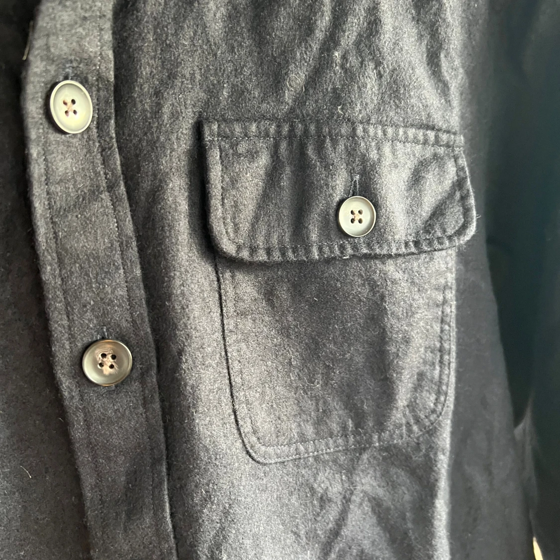 Marinblå overshirt från John Henric - 2