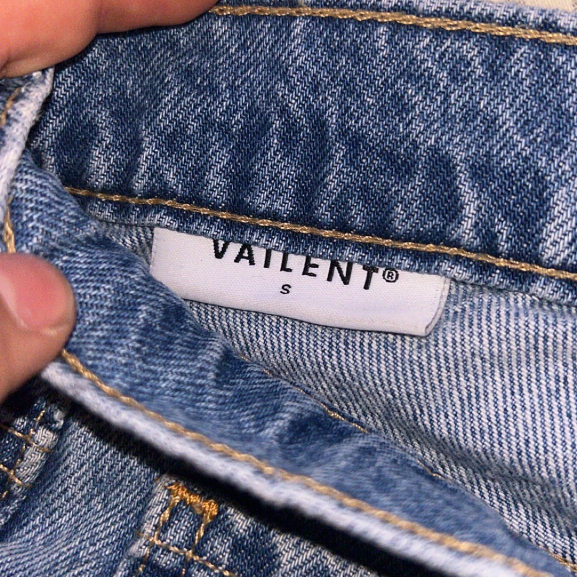 Blå jeans från Vaillent, storlek S - 3