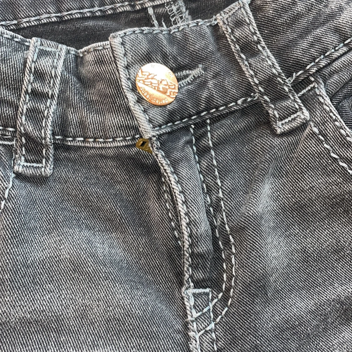 Svarta bootcut jeans Gina Tricot 158 - 3