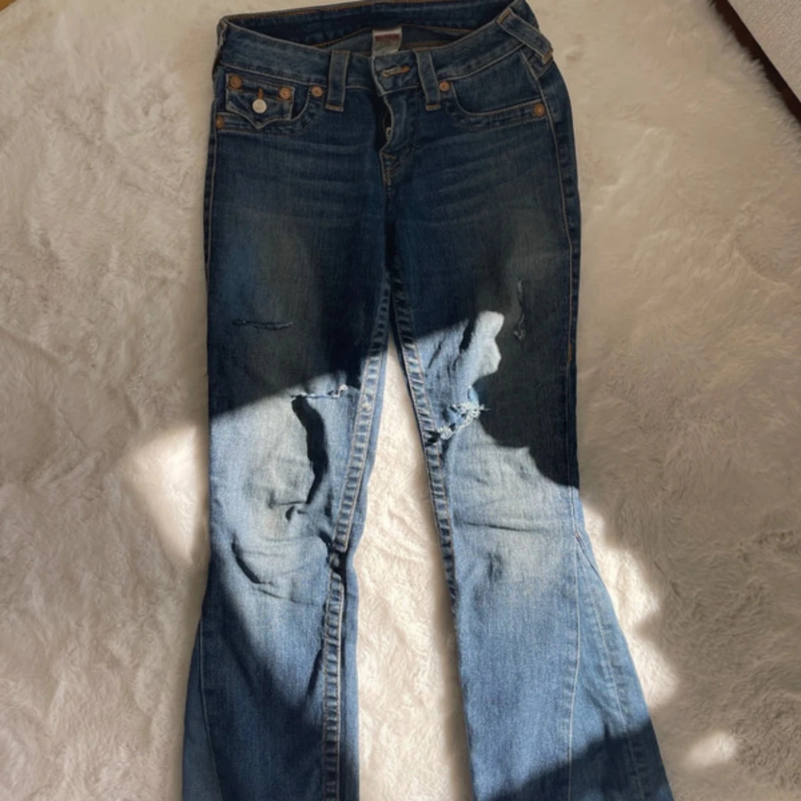 True Religion blå bootcut jeans