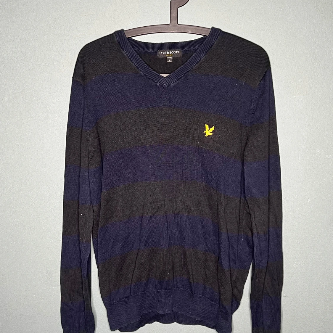 Randig tröja från Lyle & Scott, L