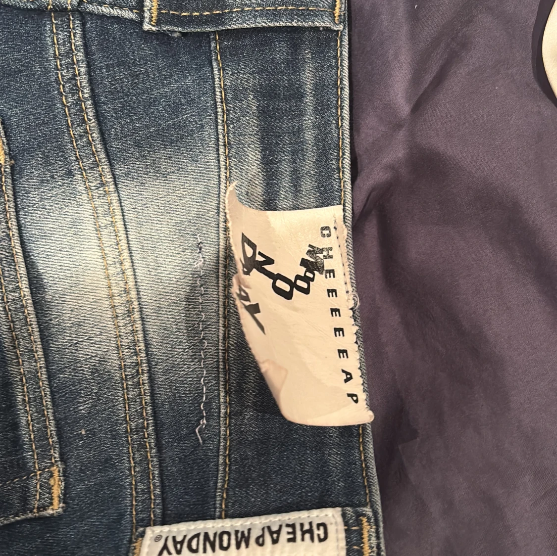 Cheap Monday blå bootcut jeans - 2