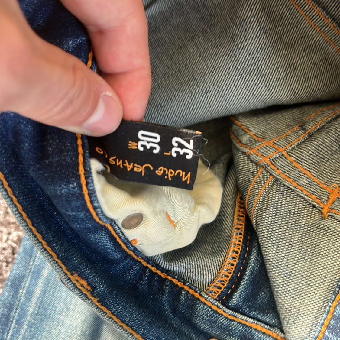 Blå Nudie Jeans  - 3