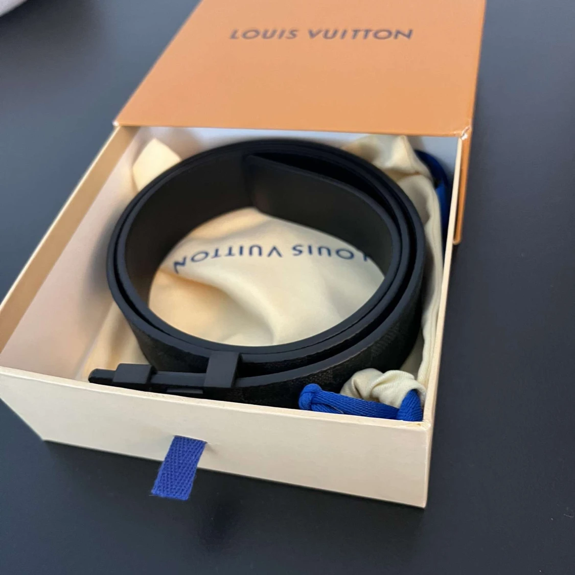 Louis Vuitton Damier Graphite bälte - 1