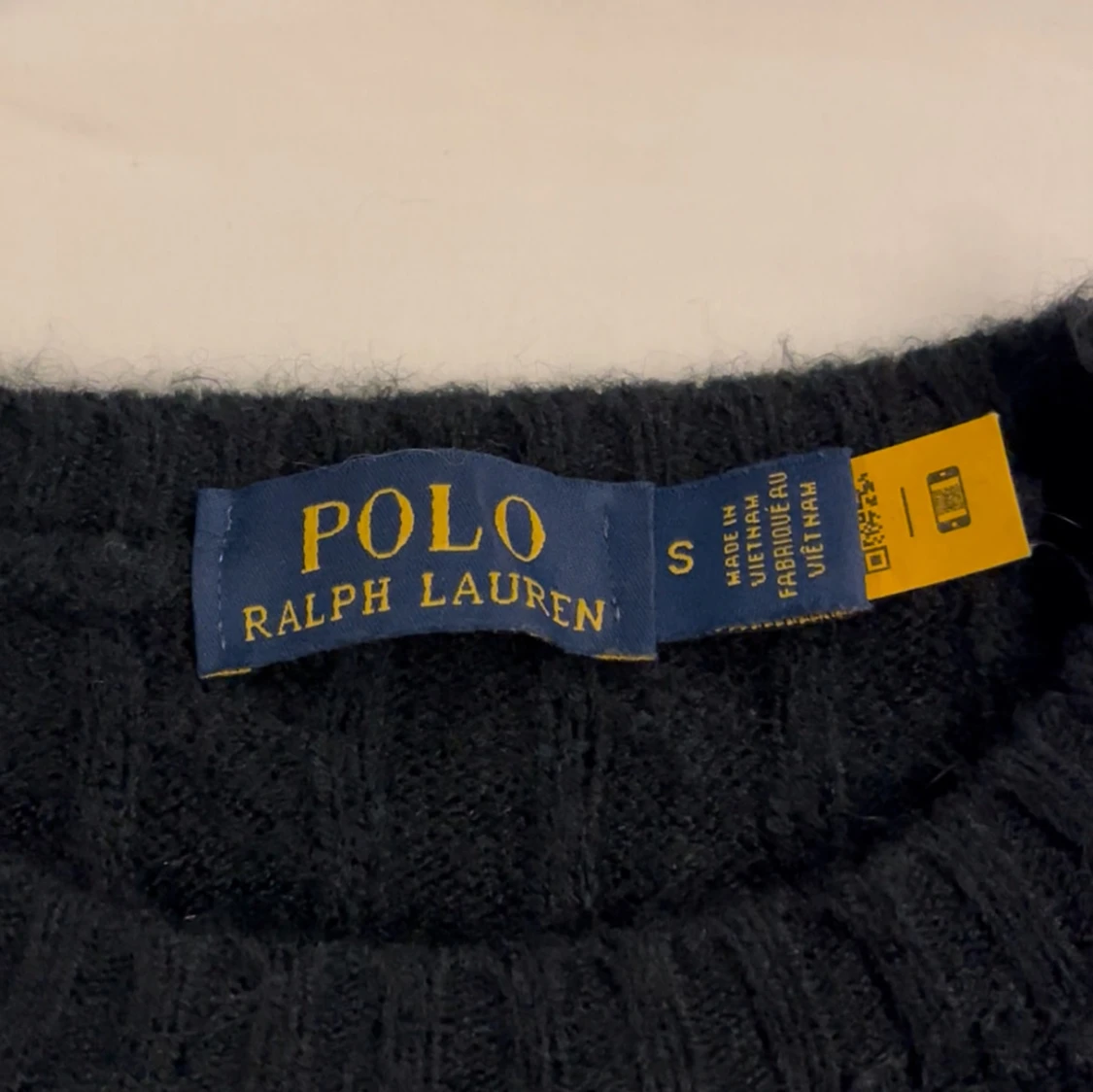 Svart kabelstickad tröja Polo Ralph Lauren - 2