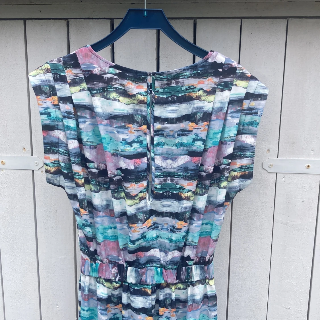 Färgglad jumpsuit från Lindex, strl 34 - 3